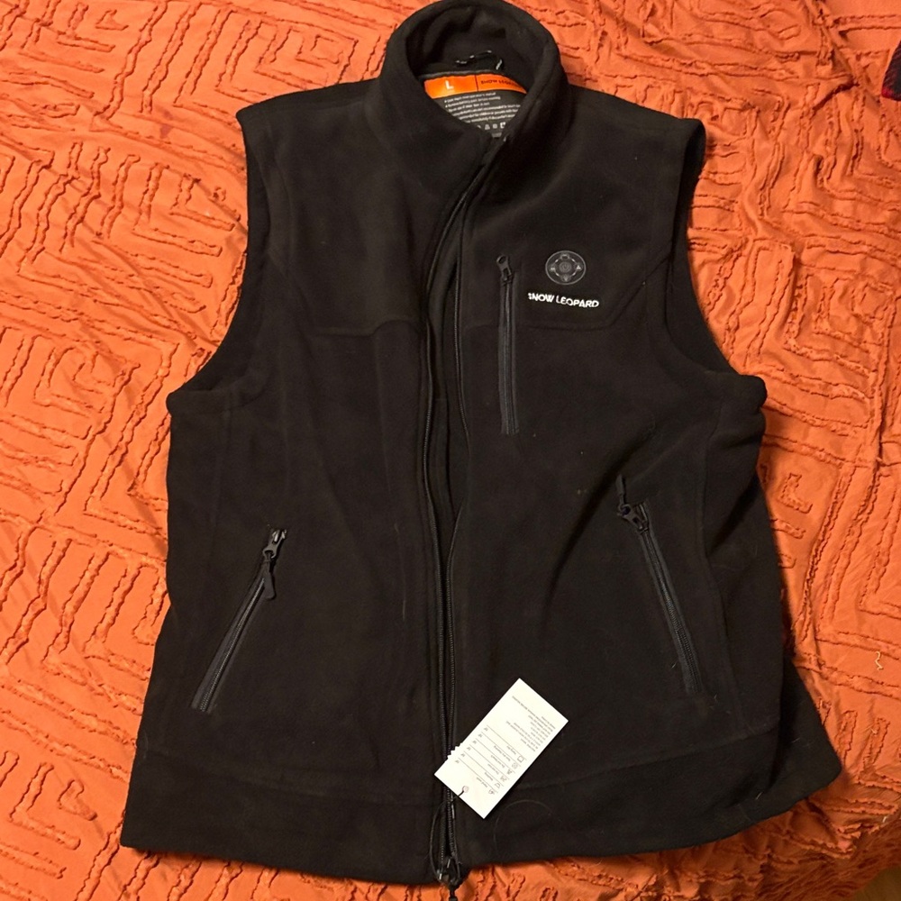 Black Fleece Heated Vest